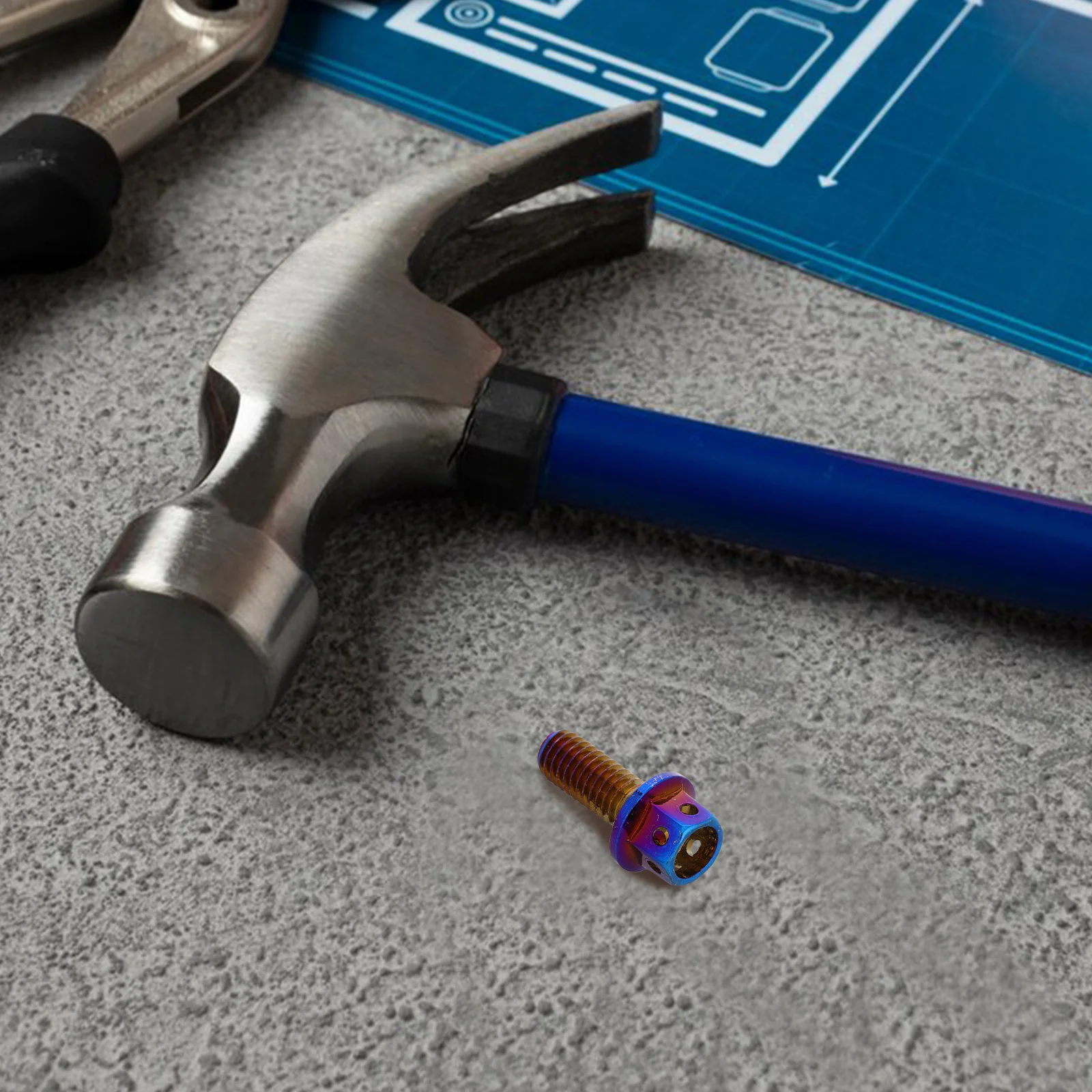 M6 Motorcycle License Plate Screws Colorful Titanium Bolts Electric Bike Mounting Fasteners Car Hardware Accessories
M6 Motorcycle License Plate Screws Colorful Titanium Bolts Electric Bike Mounting Fasteners Car Hardware Accessories