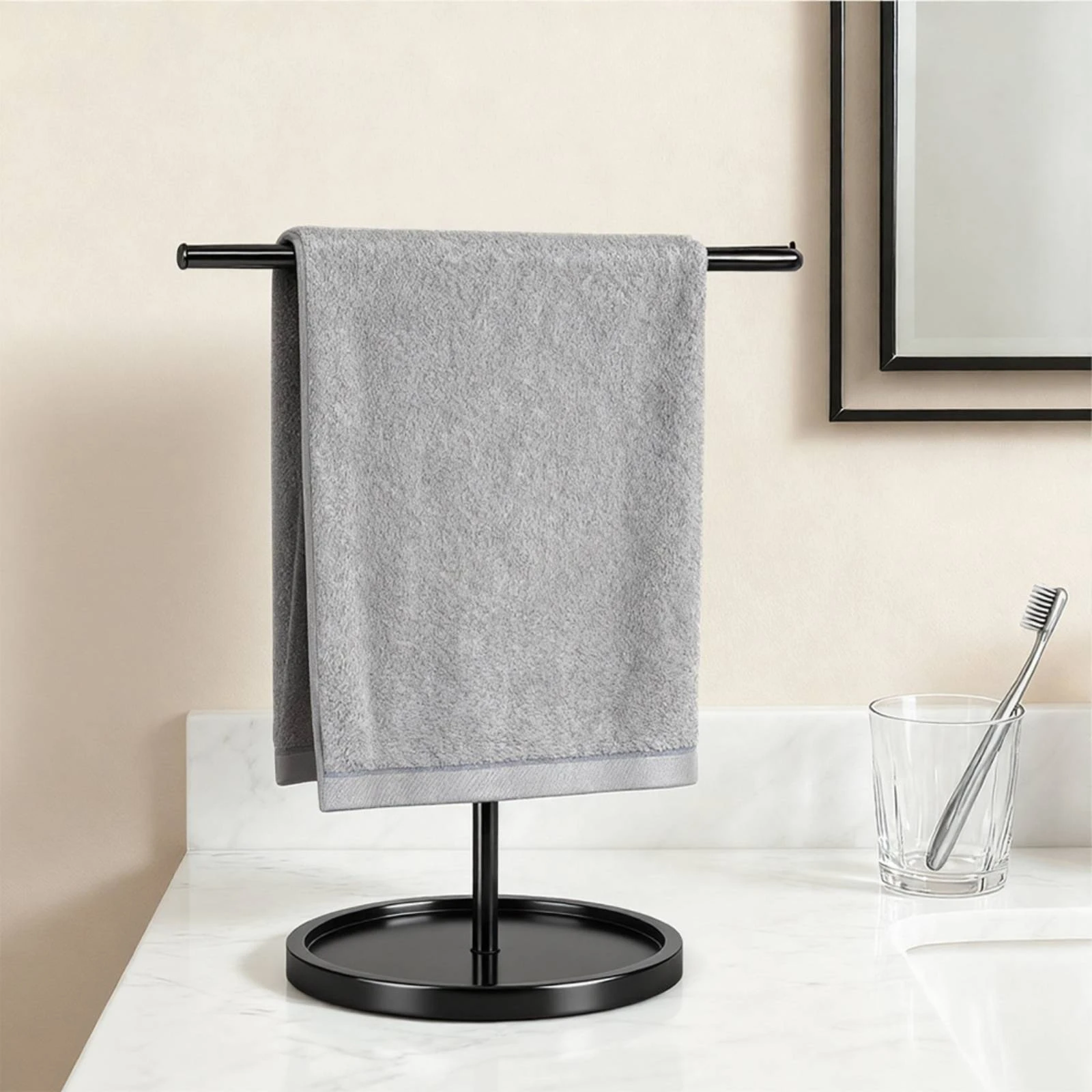 Standing Towel Rack Freestanding Free Standing Towel Rack Bathroom Storage Easy to Move Rust-Resistant for Kitchen
Standing Towel Rack Freestanding Free Standing Towel Rack Bathroom Storage Easy to Move Rust-Resistant for Kitchen