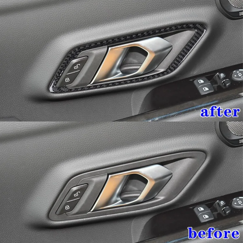 For 19-22 Toyota Supra A90 carbon fiber door handle frame decoration sticker
For 19-22 Toyota Supra A90 carbon fiber door handle frame decoration sticker