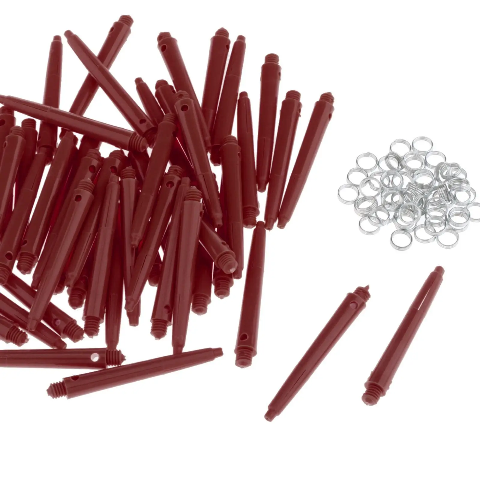 50pcs Nylon Dart Shafts with Flight Protectors Rod Stems Darts Accessories for Shooting and Practice Sessions
50pcs Nylon Dart Shafts with Flight Protectors Rod Stems Darts Accessories for Shooting and Practice Sessions