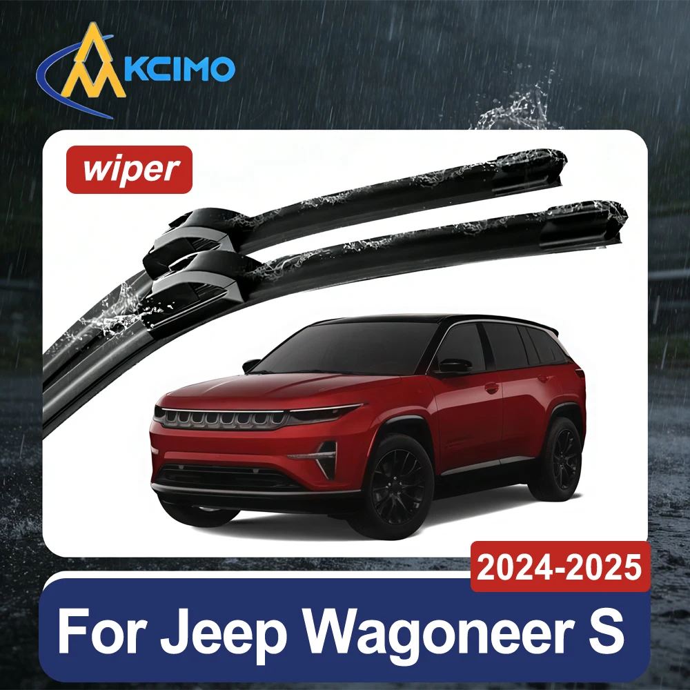 Quiet Clear Wiper Blades For Jeep Wagoneer S 2024-2025 Beam Design Streak-Free Performance Front Windshield Wipers Pair/Set
Quiet Clear Wiper Blades For Jeep Wagoneer S 2024-2025 Beam Design Streak-Free Performance Front Windshield Wipers Pair/Set