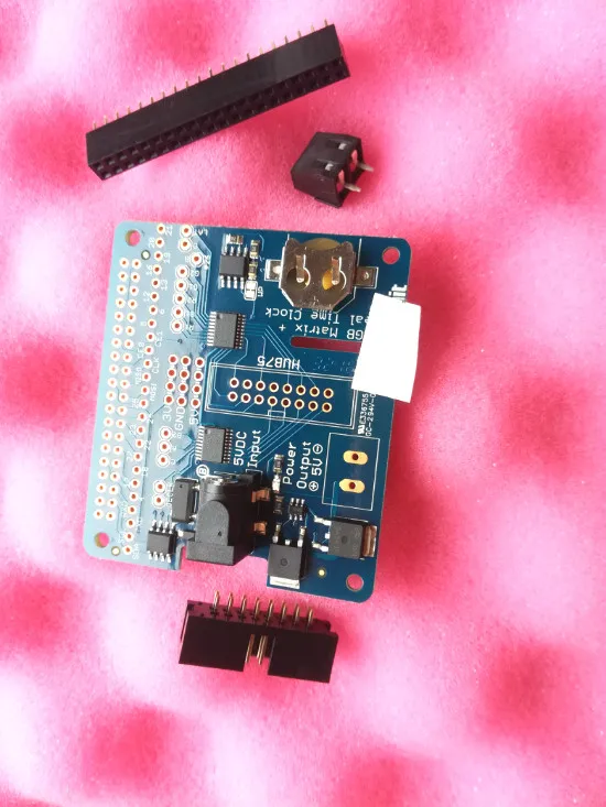 2345 RGB Matrix HAT + RTC for Raspberry Pi - Mini
2345 RGB Matrix HAT + RTC for Raspberry Pi - Mini