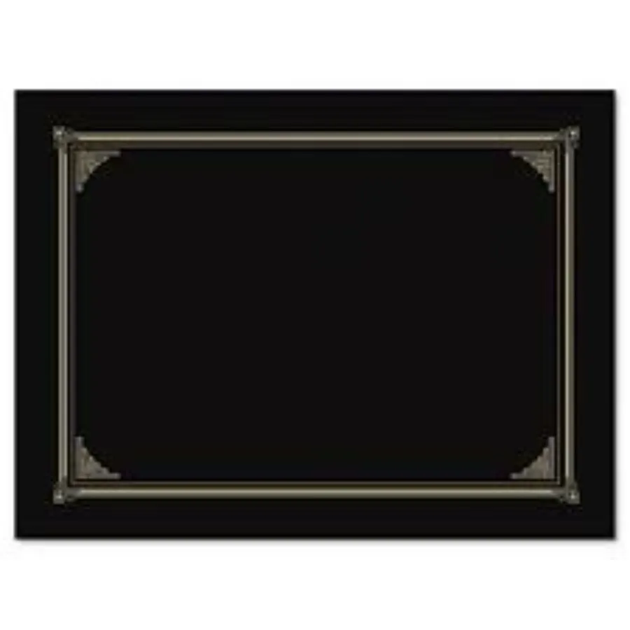 TM.Certificate Folder, Cover, 9.5 x 12.3/4 Inch Folded, with Die Cut Corners, Designed to Hold Letter Size 8.5 x 11 Inch, 8 x 1
TM.Certificate Folder, Cover, 9.5 x 12.3/4 Inch Folded, with Die Cut Corners, Designed to Hold Letter Size 8.5 x 11 Inch, 8 x 1