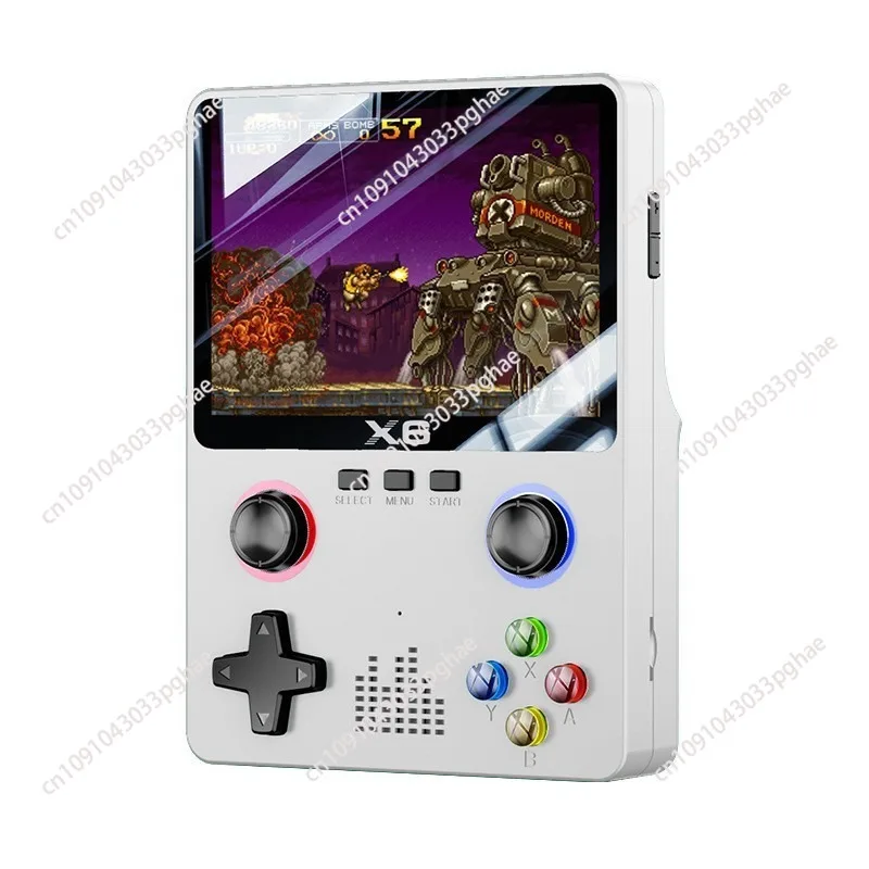 X6 Handheld Video Game Console Bank3. 5-inch IPS Screen Arcade Classic Gaming Consoles with Retro Games Machine
X6 Handheld Video Game Console Bank3. 5-inch IPS Screen Arcade Classic Gaming Consoles with Retro Games Machine