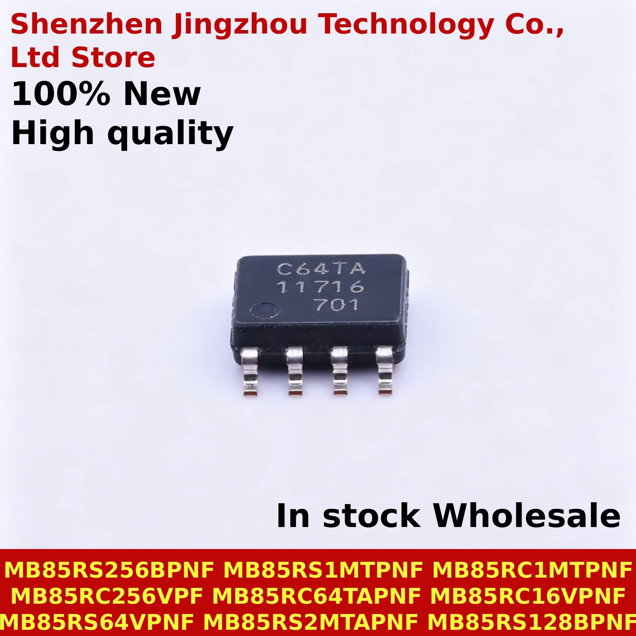 (1/5/10PCS)MB85RS128BPNF-G-JNERE1 MB85RS256BPNF-G-JNERE1 MB85RS64VPNF-G-JNERE1 MB85RS256 SOP-8 256KBit 128KBit 64KBit MemoryChip
(1/5/10PCS)MB85RS128BPNF-G-JNERE1 MB85RS256BPNF-G-JNERE1 MB85RS64VPNF-G-JNERE1 MB85RS256 SOP-8 256KBit 128KBit 64KBit MemoryChip