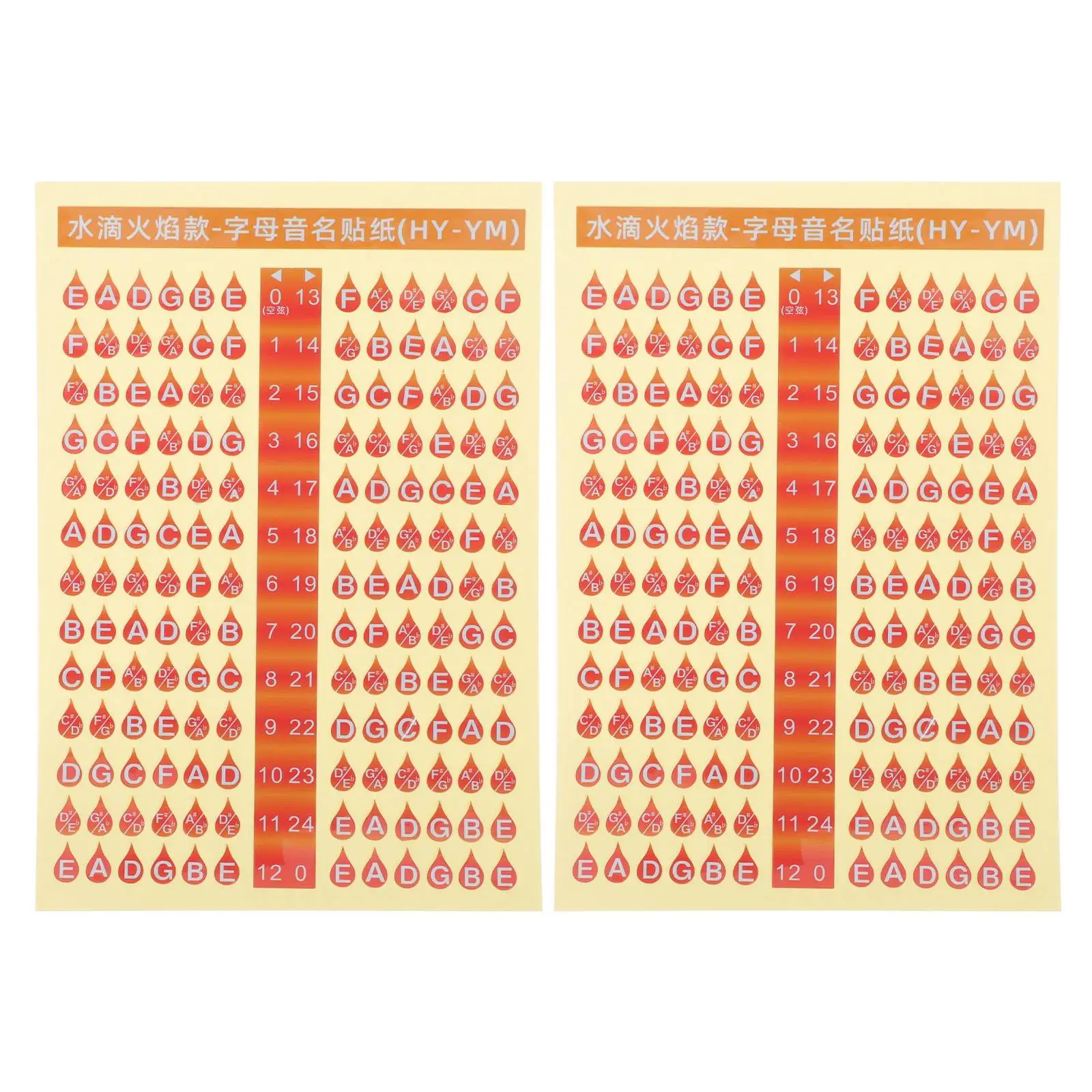 2Pcs Guitar Scale Stickers Fretboard Notes Decals Practical Accessories for Guitar Practice No Residue Outdoor
2Pcs Guitar Scale Stickers Fretboard Notes Decals Practical Accessories for Guitar Practice No Residue Outdoor