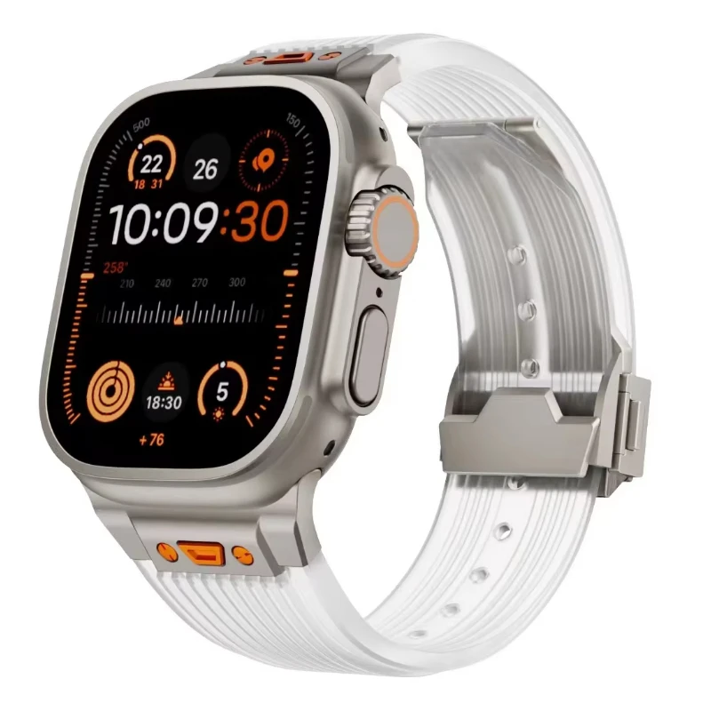 Ремешок силиконовый для Apple Watch Ultra 2 49 мм 10 9 8 7 46 мм 45 мм, Пряжка из нержавеющей стали для iWatch 6 5 4 3 SE 44 мм 42 мм
Ремешок силиконовый для Apple Watch Ultra 2 49 мм 10 9 8 7 46 мм 45 мм, Пряжка из нержавеющей стали для iWatch 6 5 4 3 SE 44 мм 42 мм