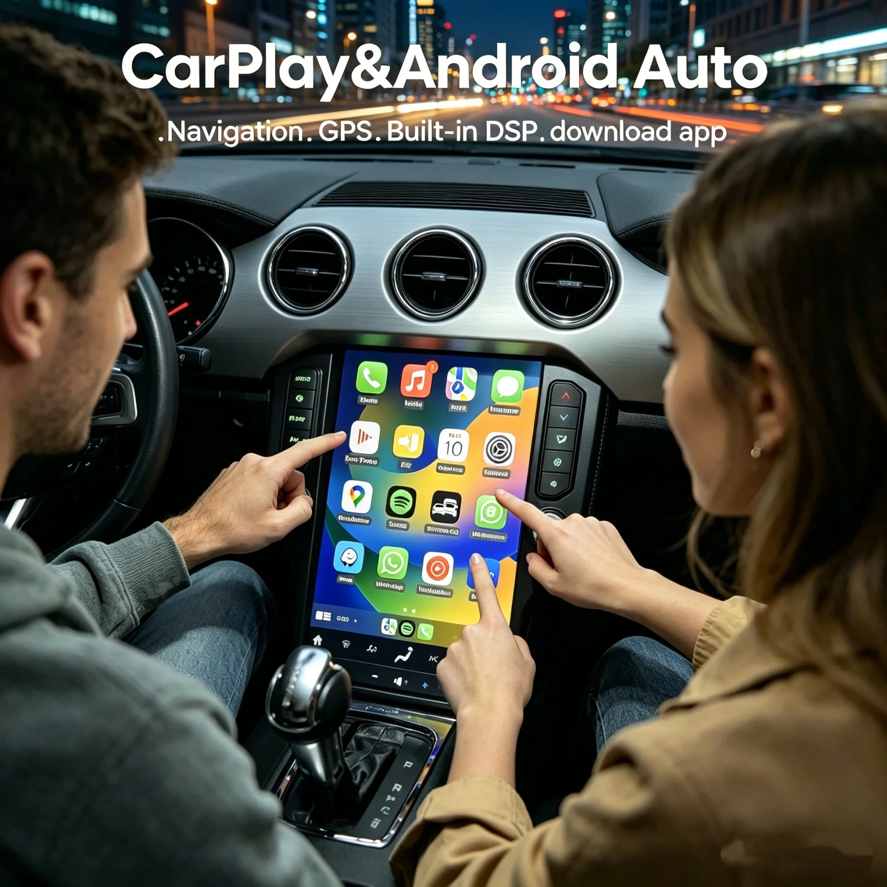14.5 Inch For Ford Mustang 2015 - 2022 Wireless Carplay Car Radio Multimedia Player Android Auto Autoradio Stereo GPS Navi Head
14.5 Inch For Ford Mustang 2015 - 2022 Wireless Carplay Car Radio Multimedia Player Android Auto Autoradio Stereo GPS Navi Head