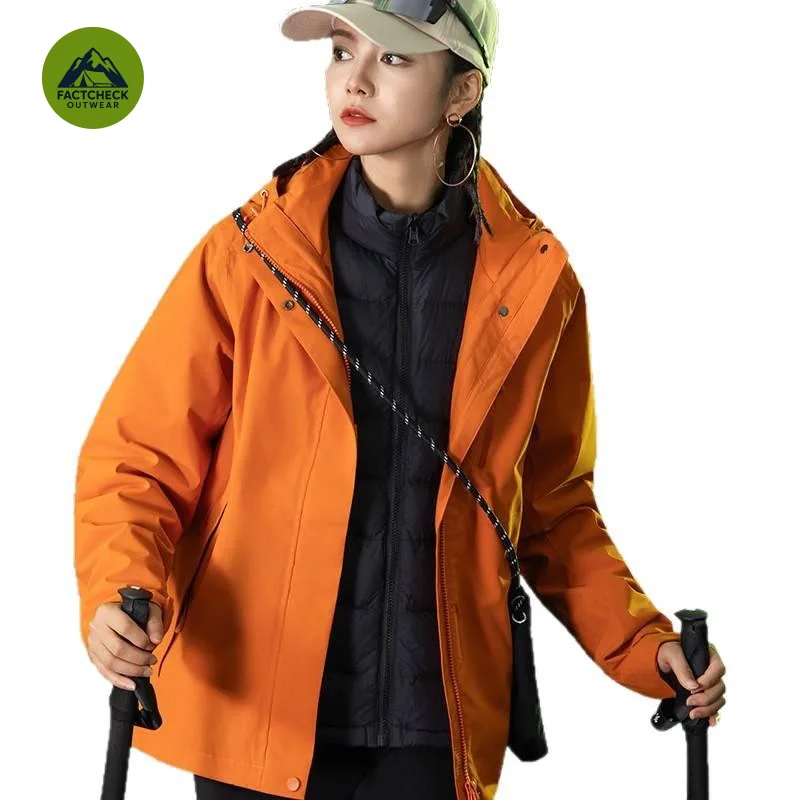 FACTCHECKKITE EU US Size Top Quality Women's Outdoor Windproof Waterproof Jacket Men 3-in-1 Down Hiking Coat High-end Outerwear
FACTCHECKKITE EU US Size Top Quality Women's Outdoor Windproof Waterproof Jacket Men 3-in-1 Down Hiking Coat High-end Outerwear