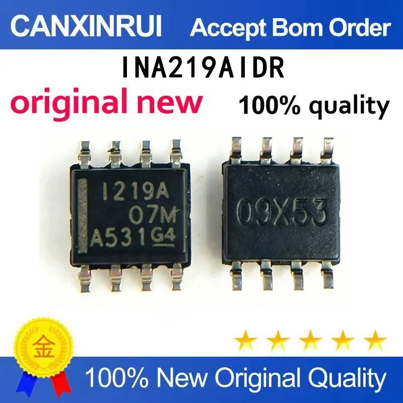 (5 pieces)Brand new stock I219A INA219AIDR INA219BIDR INA219B SOP-8
(5 pieces)Brand new stock I219A INA219AIDR INA219BIDR INA219B SOP-8