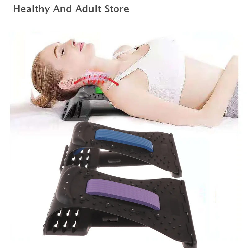 Back Stretcher Multi-Level Adjustable Massager Waist Neck Fitness Lumbar Cervical Spine Cervical Spine Support Massager Lying
Back Stretcher Multi-Level Adjustable Massager Waist Neck Fitness Lumbar Cervical Spine Cervical Spine Support Massager Lying