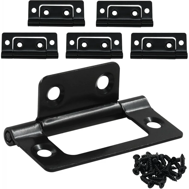 6 шт. двустворчатые дверные петли, 2 x 1 дюйм, нерезьющиеся дверные петли, матовые черные дверные петли для мебели, шкаф
6 шт. двустворчатые дверные петли, 2 x 1 дюйм, нерезьющиеся дверные петли, матовые черные дверные петли для мебели, шкаф
