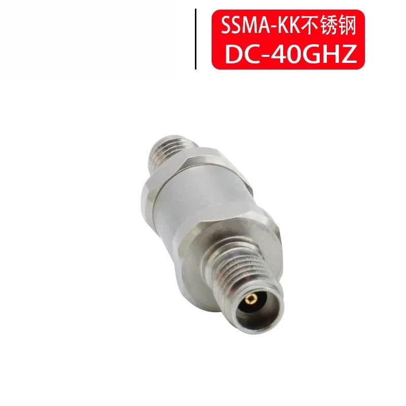 SSMA-KKG Stainless Steel Adapter 40GHz Test Head Female Head Millimeter Wave Adapter
SSMA-KKG Stainless Steel Adapter 40GHz Test Head Female Head Millimeter Wave Adapter