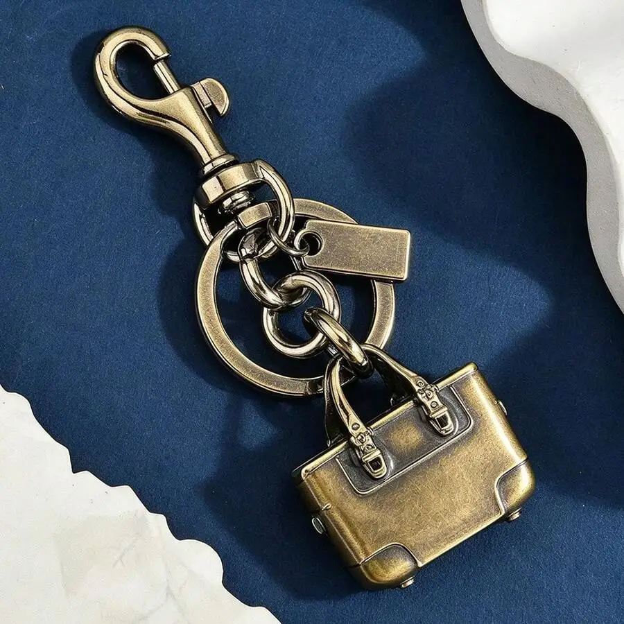 Mini 3D Handbag Shaped Keychain Enamel Metal Car Key Chain Creative Bag Charm Pendant For Women
Mini 3D Handbag Shaped Keychain Enamel Metal Car Key Chain Creative Bag Charm Pendant For Women
