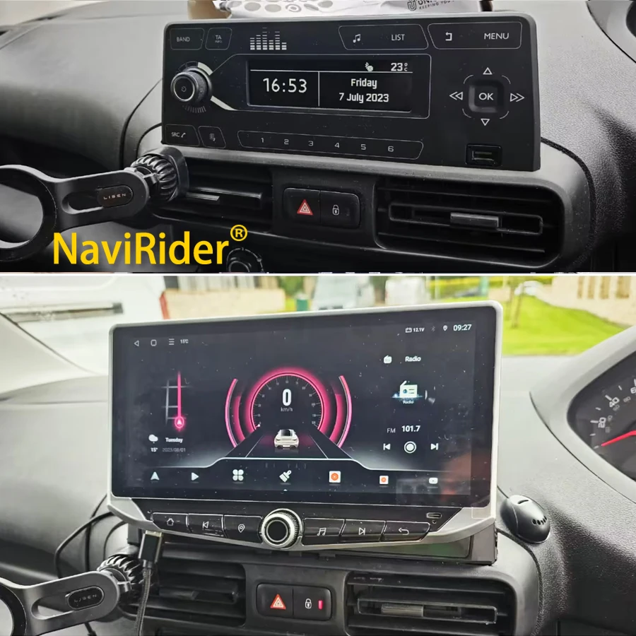 Android 14 Car Radio for Citroen Berlingo Peugeot Partner 2008-2022 GPS Multimedia Video Player Head Unit Radio Stereo Carplay
Android 14 Car Radio for Citroen Berlingo Peugeot Partner 2008-2022 GPS Multimedia Video Player Head Unit Radio Stereo Carplay