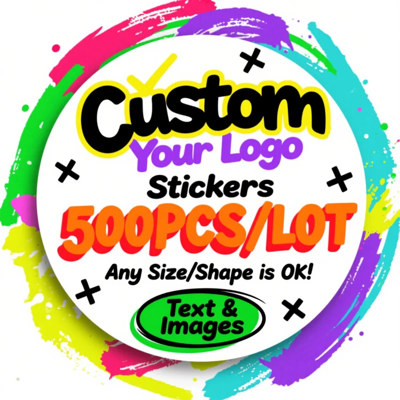 500PCS Custom Stickers and Customized Logo Wedding Birthday Baptism Stickers DIY Your Own Logo Stickers Personalize Stickers
500PCS Custom Stickers and Customized Logo Wedding Birthday Baptism Stickers DIY Your Own Logo Stickers Personalize Stickers