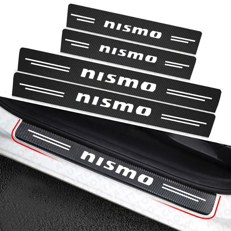 Sill pedal Rear Bumper Protection Stickers Carbon Fiber Sticker Waterproof Protection Film For NISMO Car Accessories
Sill pedal Rear Bumper Protection Stickers Carbon Fiber Sticker Waterproof Protection Film For NISMO Car Accessories