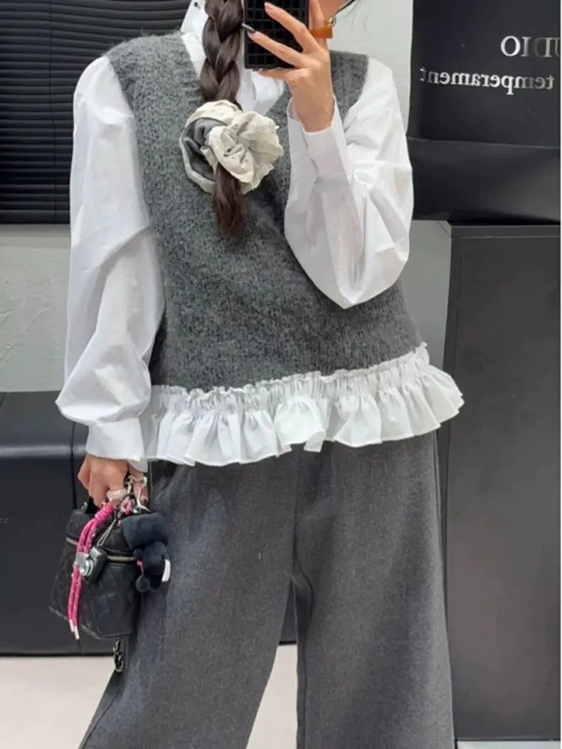 Vests Waistcoats Thin Womens Vest Zip Up Y2K Spring Lambswool Half Lining Waistcoat Gentle Elegant Cozy Simple Minimalist Trendy
Vests Waistcoats Thin Womens Vest Zip Up Y2K Spring Lambswool Half Lining Waistcoat Gentle Elegant Cozy Simple Minimalist Trendy