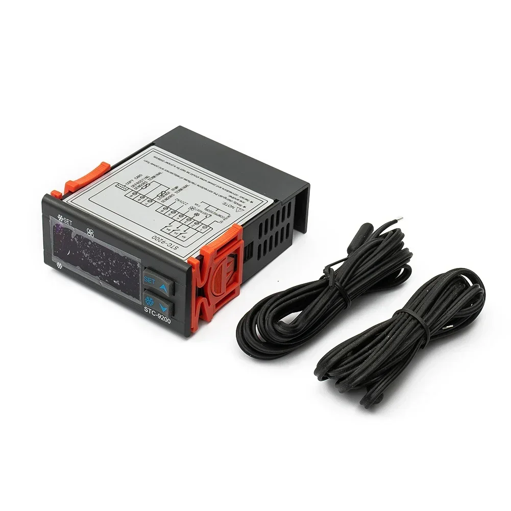 Tool Temperature Controller Test AC 220V Digital STC-9200 Included Defrosting Two Sensors 50HZ/60HZ 75*34.5*85mm
Tool Temperature Controller Test AC 220V Digital STC-9200 Included Defrosting Two Sensors 50HZ/60HZ 75*34.5*85mm