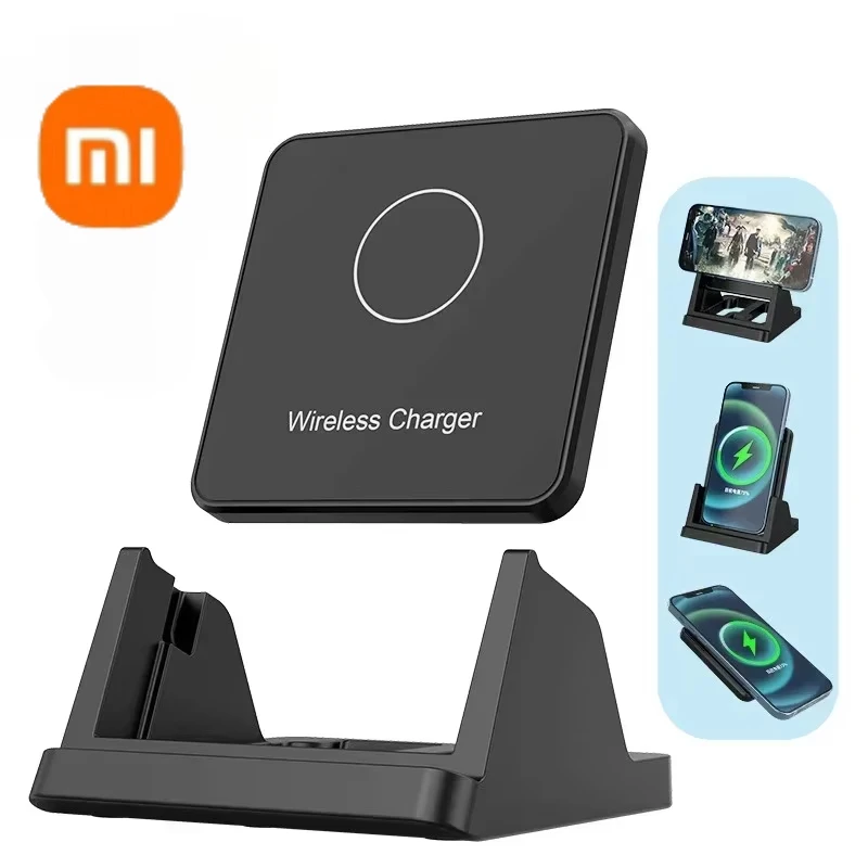 MIJIA 2-IN1 Magnetic Wireless Power Bank1 Charging Stand Base Multifunctional Mobile Phone Desktop for Iphone Xiaomi
MIJIA 2-IN1 Magnetic Wireless Power Bank1 Charging Stand Base Multifunctional Mobile Phone Desktop for Iphone Xiaomi