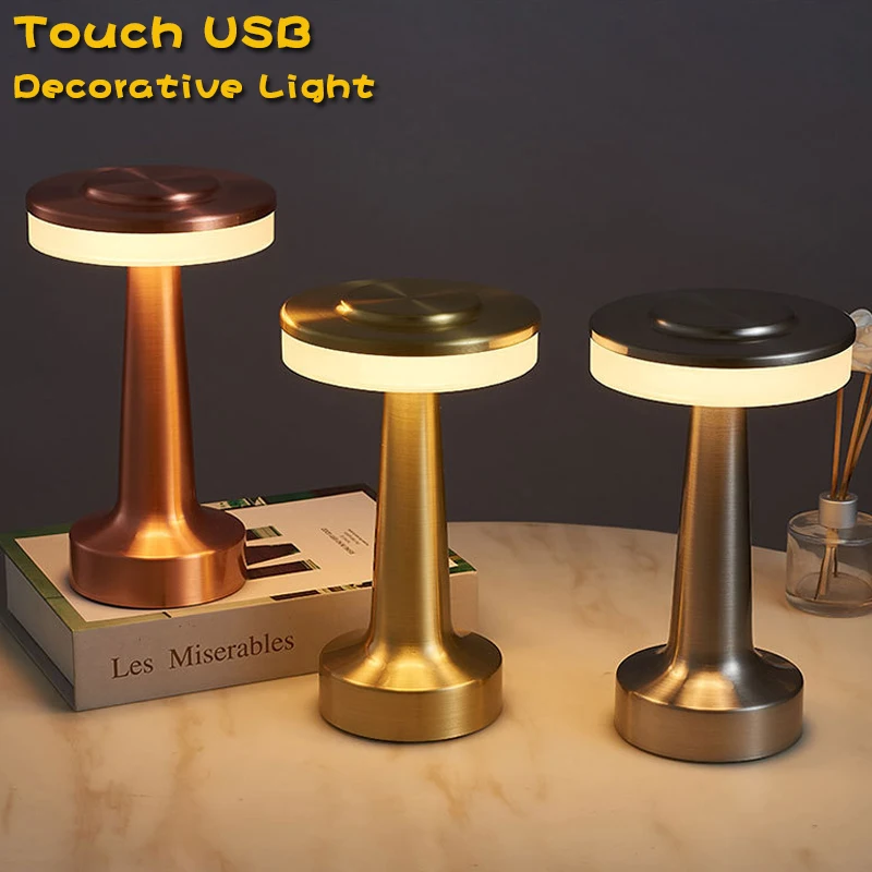 Touch Table Lamp Rechargeable Creative Dining Hotel Coffee Bar Ambient LED Desk Lamp Dedside Night Light Home Decorative Lamp
Touch Table Lamp Rechargeable Creative Dining Hotel Coffee Bar Ambient LED Desk Lamp Dedside Night Light Home Decorative Lamp