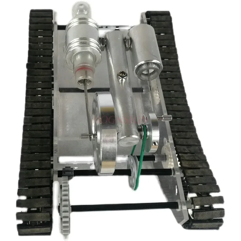 Physics teaching music Stirling tank external combustion micro car model dynamic fan
Physics teaching music Stirling tank external combustion micro car model dynamic fan