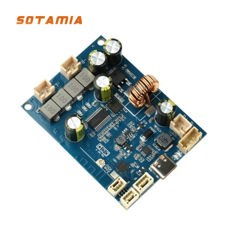 SOTAMIA Mini Bluetooth Power Amplifier Board 25Wx2 Adjustable Tone Change Name Audio Amplificador 3.5 Input Output 7.4V Charging
SOTAMIA Mini Bluetooth Power Amplifier Board 25Wx2 Adjustable Tone Change Name Audio Amplificador 3.5 Input Output 7.4V Charging