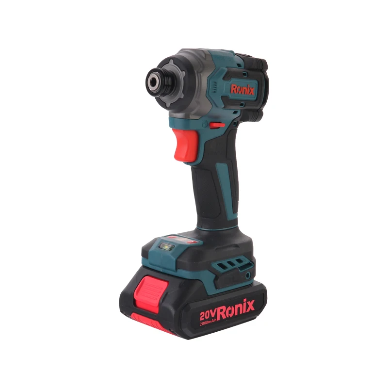Ronix 8653 Brushless Impact Screwdriver 20v 230n/m Wholesale Hot Selling Mini Electric Cordless Screwdriver Drill
Ronix 8653 Brushless Impact Screwdriver 20v 230n/m Wholesale Hot Selling Mini Electric Cordless Screwdriver Drill