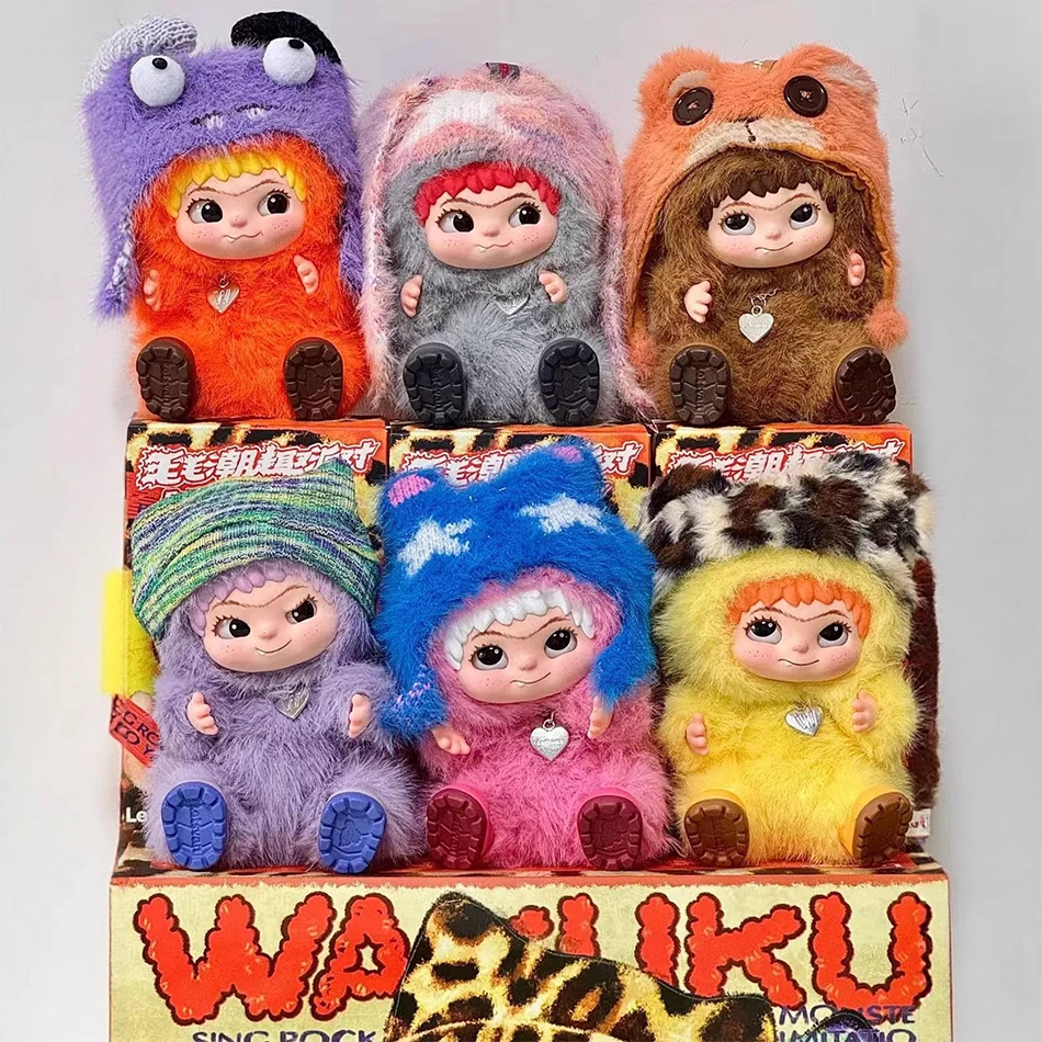 Wakuku Fuzzy Trendy Fun Party Box Cute Wakuku Action Figure Mystery Cute Doll Bag Pendant Doll Surprise Bag Gift Toy
Wakuku Fuzzy Trendy Fun Party Box Cute Wakuku Action Figure Mystery Cute Doll Bag Pendant Doll Surprise Bag Gift Toy