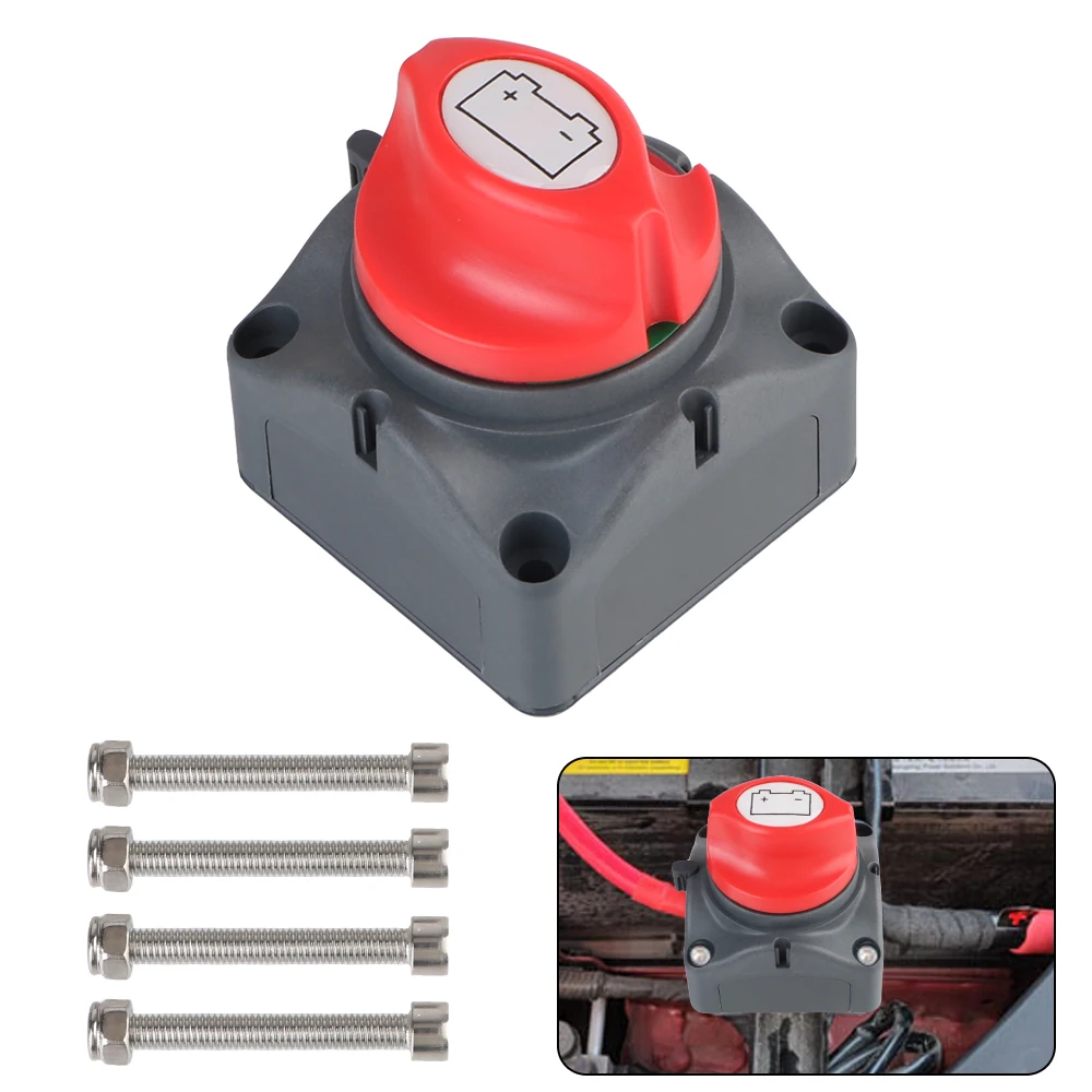 12V 24V 300A for VR Camper Boat Car Isolator Disconnect Rotary Switch Battery Disconnect Switch 2 and 3 Position Cut Off Switch
12V 24V 300A for VR Camper Boat Car Isolator Disconnect Rotary Switch Battery Disconnect Switch 2 and 3 Position Cut Off Switch