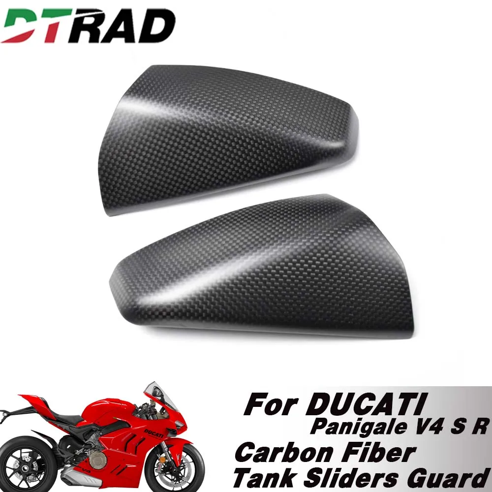 For DUCATI Panigale V4/R/S 2018-2021 Motorcycle Racing Carbon Fiber Fuel Tank Sliders Protective Cover Modified Accessories
For DUCATI Panigale V4/R/S 2018-2021 Motorcycle Racing Carbon Fiber Fuel Tank Sliders Protective Cover Modified Accessories