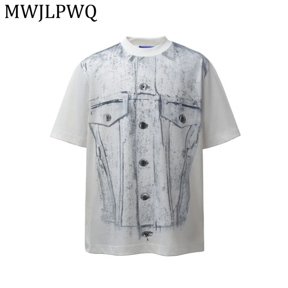 MWJLPWQ Stylish Hand-Painted Spray-Dyed T-Shirt For Men Unique Short-Sleeve Summer Top Ins Niche Tee Heavy-Duty Casual Top 14142
MWJLPWQ Stylish Hand-Painted Spray-Dyed T-Shirt For Men Unique Short-Sleeve Summer Top Ins Niche Tee Heavy-Duty Casual Top 14142