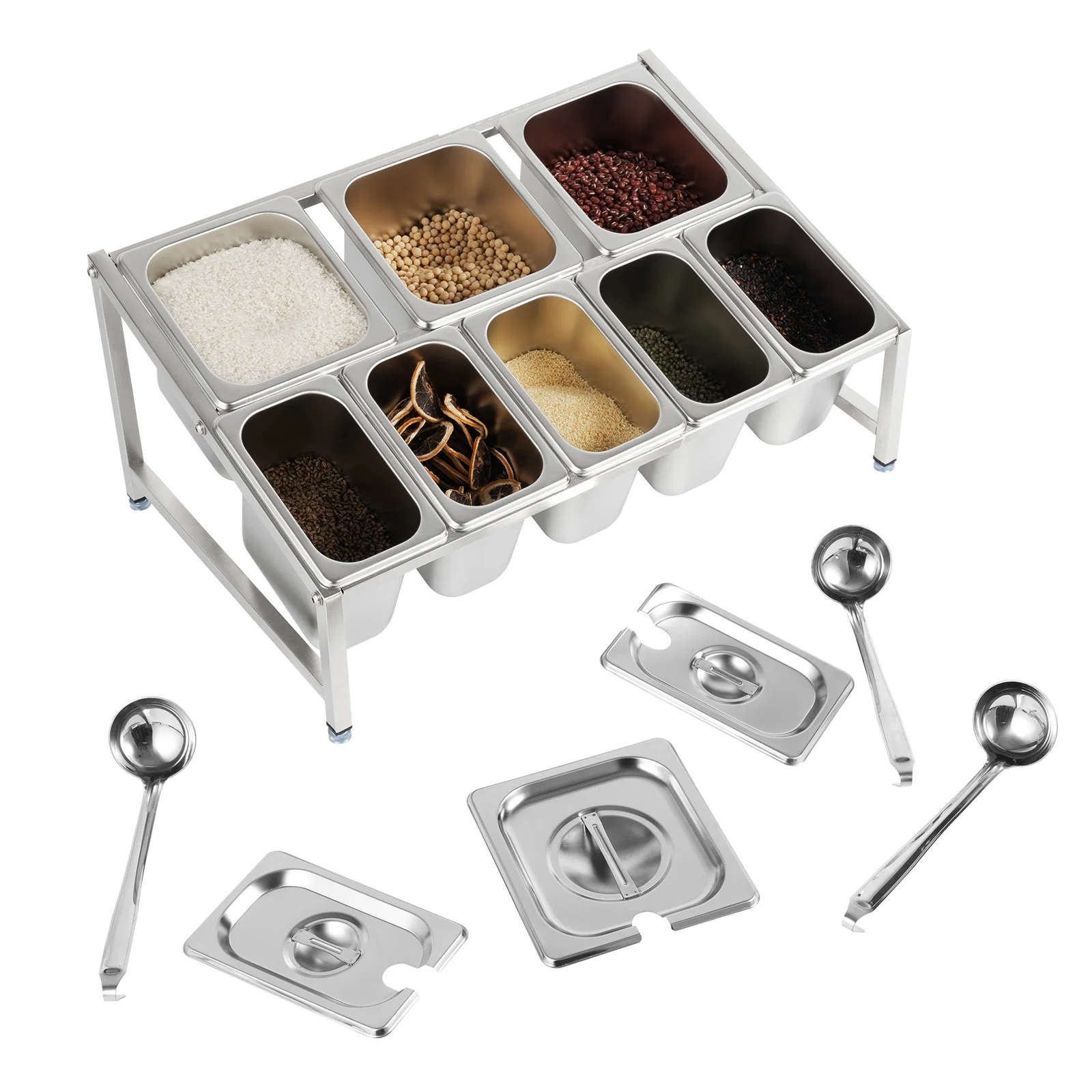 2-х ярусная полка-кронштейн, серебряная полка для специй, расширяемый органайзер для приправ из нержавеющей стали для пищевых приправ, специй, соусов, джемов
2-х ярусная полка-кронштейн, серебряная полка для специй, расширяемый органайзер для приправ из нержавеющей стали для пищевых приправ, специй, соусов, джемов