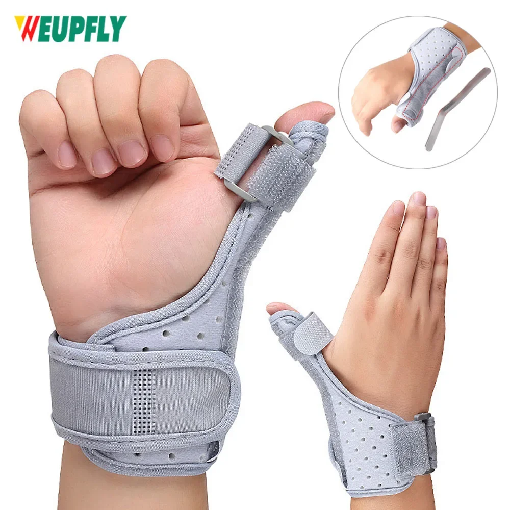 1Pcs Thumb&Wrist Stabilizer Splint for Thumb,Trigger Finger,Pain Relief,Arthritis,Tendonitis,Sprained,Lightweight And Breathable
1Pcs Thumb&Wrist Stabilizer Splint for Thumb,Trigger Finger,Pain Relief,Arthritis,Tendonitis,Sprained,Lightweight And Breathable