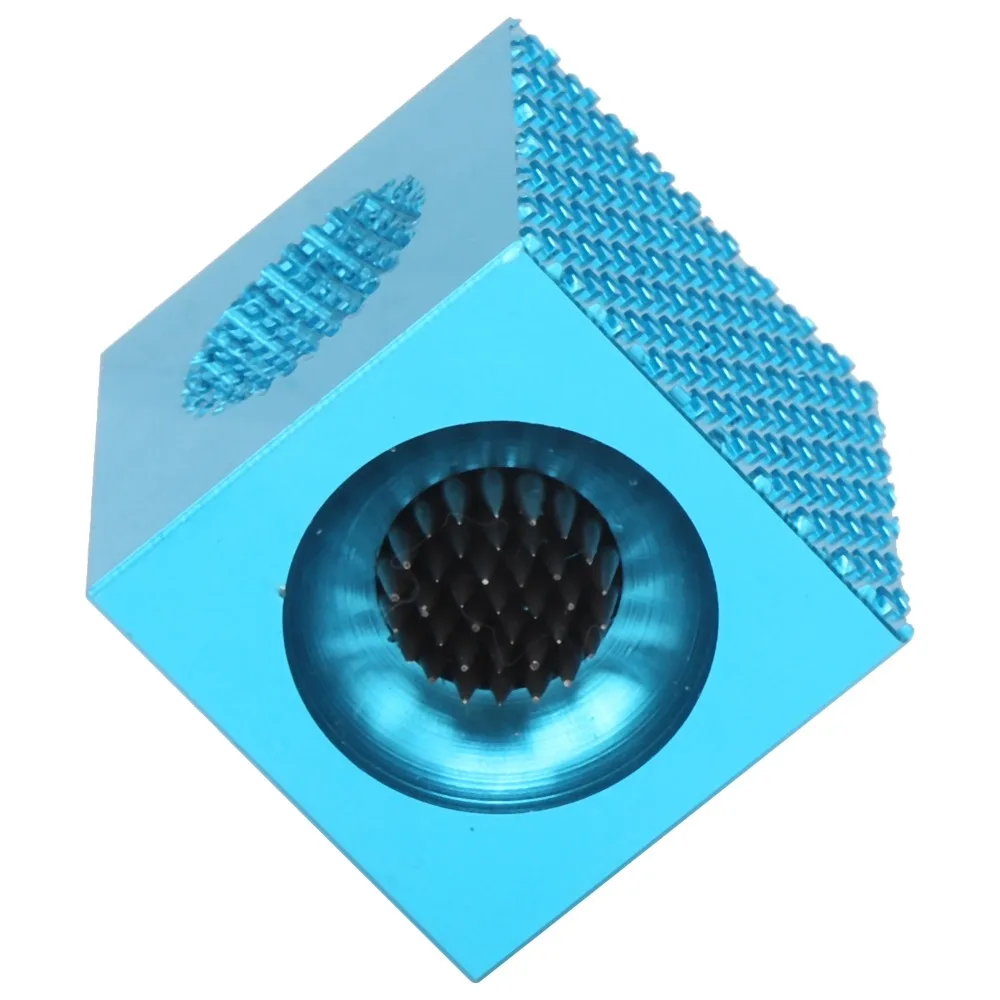 Aluminum Alloy Billiard Cue Tip Tool Cube Shape Concave Face Cue Tip Scuffer Textured Surfaces 40G Weight Pool Cue Repair Tool
Aluminum Alloy Billiard Cue Tip Tool Cube Shape Concave Face Cue Tip Scuffer Textured Surfaces 40G Weight Pool Cue Repair Tool