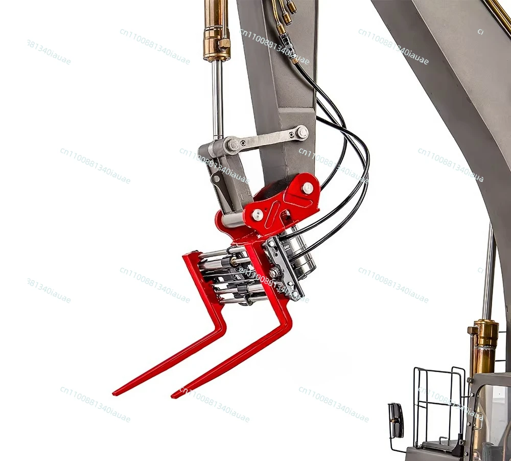 1/14 Engineering Hydraulic Metal Excavator Remote Control Model Hydraulic 270 Degree Rotary Fork AT-C0041
1/14 Engineering Hydraulic Metal Excavator Remote Control Model Hydraulic 270 Degree Rotary Fork AT-C0041