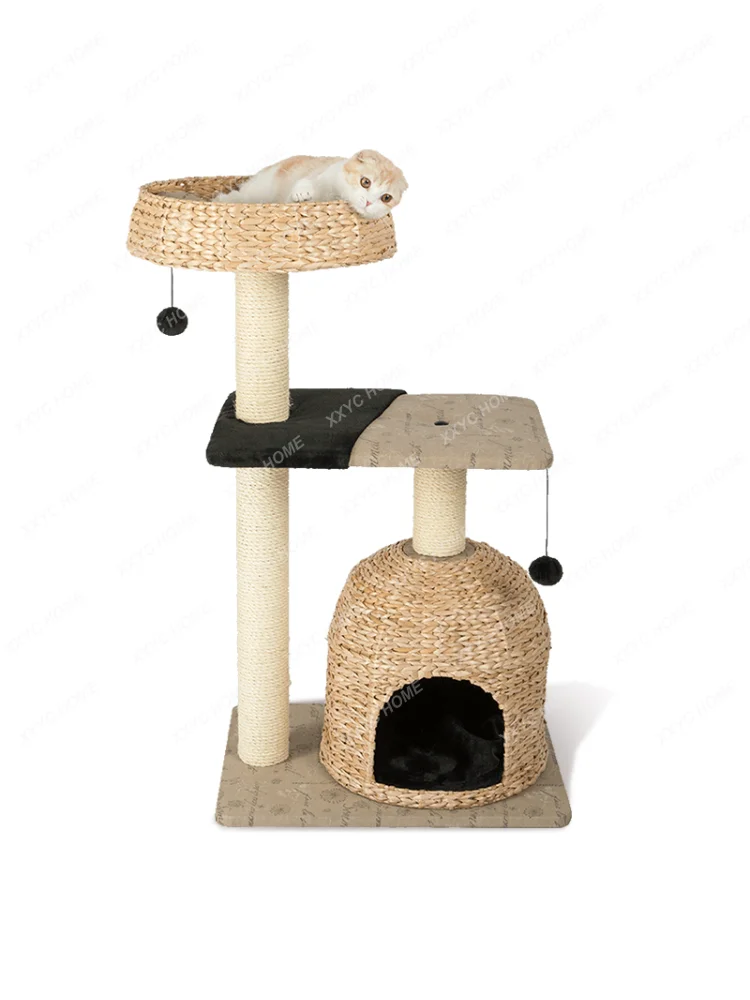 Honey Pot Cat Climbing Rack Cat Nest Cat Tree Cat Rack Solid Wood Large Cat Toy Cat House Pet Supplies
Honey Pot Cat Climbing Rack Cat Nest Cat Tree Cat Rack Solid Wood Large Cat Toy Cat House Pet Supplies
