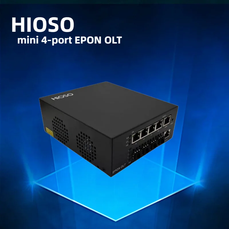Мини-OLT HiOSO4 с 4 портами EPON, гигабитный, совместим с Huawei и ZTE, подходит для оптоволоконных сетей FTTH. С 4 SFP 9dB
Мини-OLT HiOSO4 с 4 портами EPON, гигабитный, совместим с Huawei и ZTE, подходит для оптоволоконных сетей FTTH. С 4 SFP 9dB