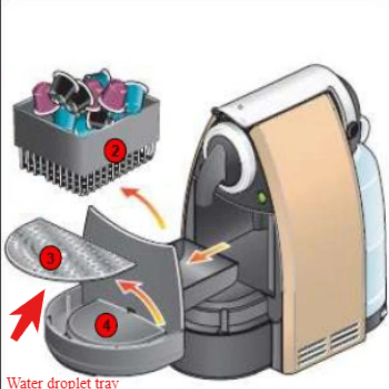 Suitable for Nespresso Essenza C100/C101/XN2120 capsule coffee machine, coffee machine drip tray
Suitable for Nespresso Essenza C100/C101/XN2120 capsule coffee machine, coffee machine drip tray