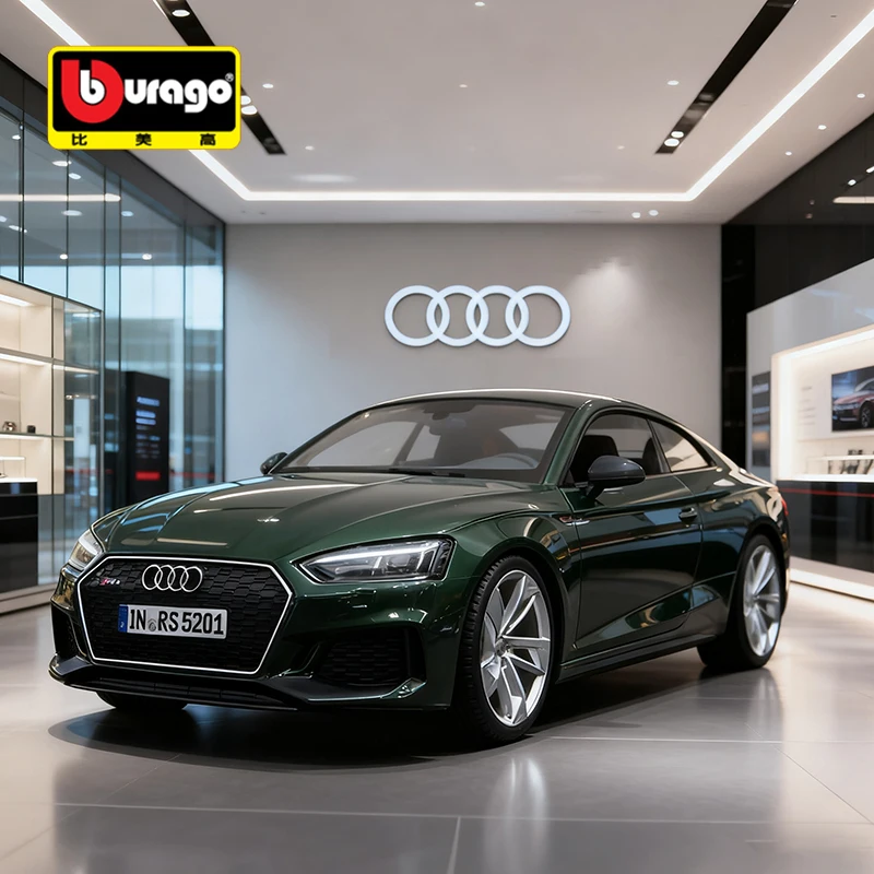 Bburago 1:24 AUDI RS5 Coupe, легкосплавный автомобиль, литье под давлением и игрушечный транспорт, модель автомобиля, миниатюрная масштабная модель автомобиля для детей
Bburago 1:24 AUDI RS5 Coupe, легкосплавный автомобиль, литье под давлением и игрушечный транспорт, модель автомобиля, миниатюрная масштабная модель автомобиля для детей