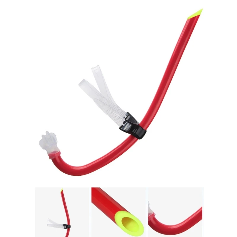 Training Headstrap Support Dry Top Snorkel Tube Comfortable Mouthpiece One-Way Purge Valves for Pool Open Water Swimming
Training Headstrap Support Dry Top Snorkel Tube Comfortable Mouthpiece One-Way Purge Valves for Pool Open Water Swimming