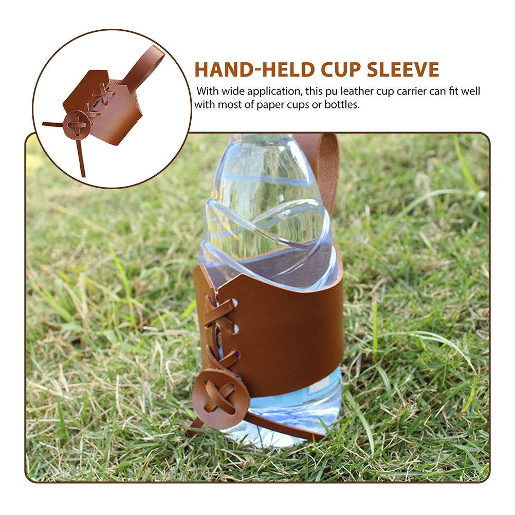 1PC Reusable Coffee Cup Sleeve PU Retro Style Nonslip Bottle Protector Color Tumbler Carrier Wide Application
1PC Reusable Coffee Cup Sleeve PU Retro Style Nonslip Bottle Protector Color Tumbler Carrier Wide Application