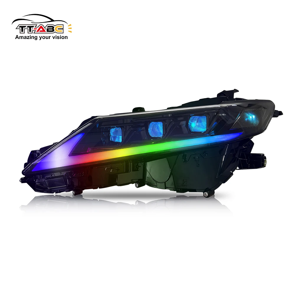 Wholesales RGB Headlight for Toyota Camry 2010-2023 SE/LE/XSE/XLE/TRD Modified Led Lighting System Headlights
Wholesales RGB Headlight for Toyota Camry 2010-2023 SE/LE/XSE/XLE/TRD Modified Led Lighting System Headlights