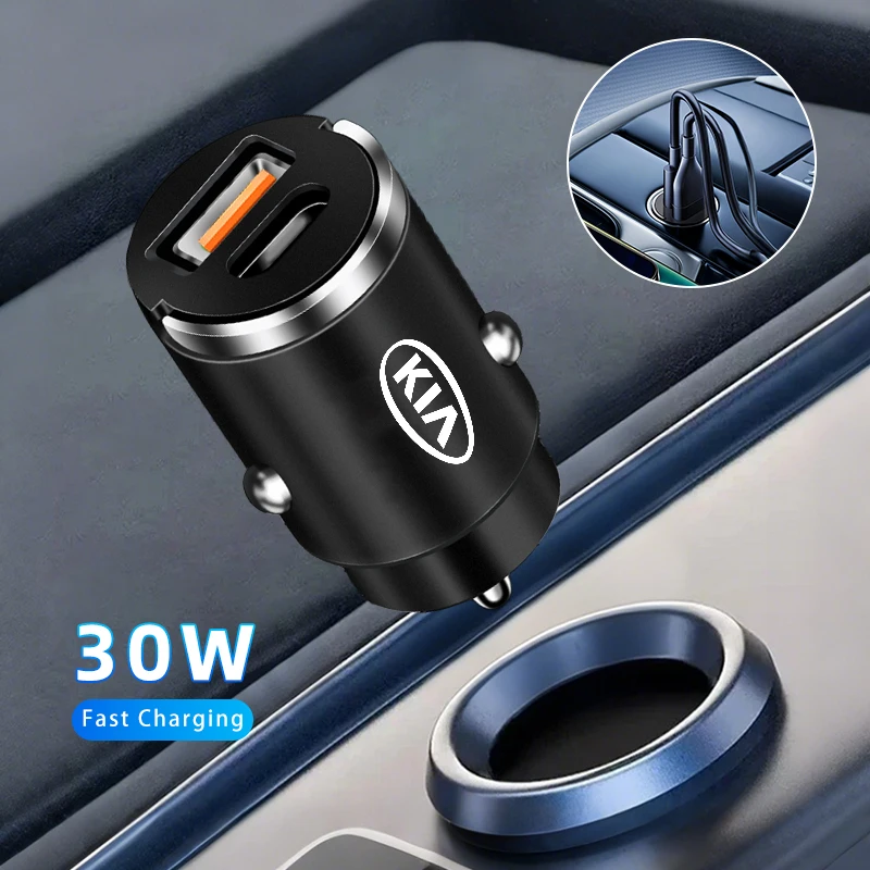 Car Accessories Fast Charger Mini USB Type-C Phone Adapter Auto Power For KIA Rio K5 Sportage Ceed Sorento Picanto Stinger Optim
Car Accessories Fast Charger Mini USB Type-C Phone Adapter Auto Power For KIA Rio K5 Sportage Ceed Sorento Picanto Stinger Optim