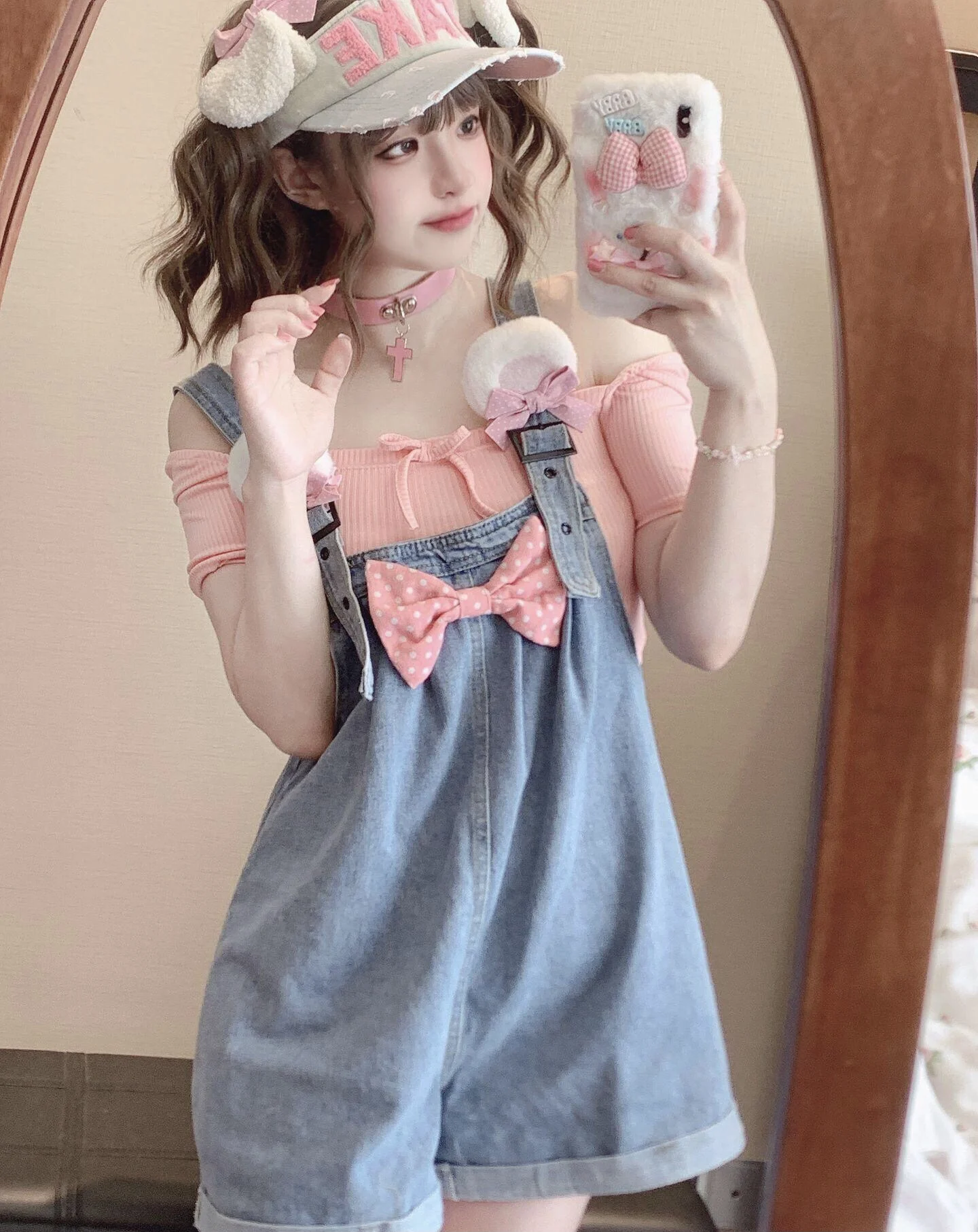 Cute Girl Dopane Sweet Pure Desire Milk Good Summer ort Sve Top Wide Leg Denim Overalls Set High Waist Button Jeans
Cute Girl Dopane Sweet Pure Desire Milk Good Summer ort Sve Top Wide Leg Denim Overalls Set High Waist Button Jeans