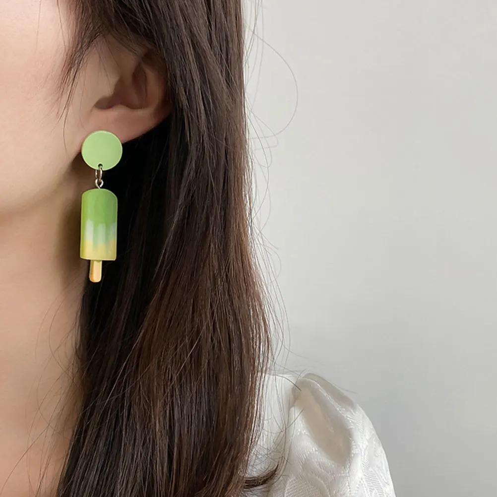 20 Pcs Ice Cream Popsicle Pendant Ornaments Charms Cute Jewelry Making Decorate Earrings Resin for Ice- Shape Stick Necklace
20 Pcs Ice Cream Popsicle Pendant Ornaments Charms Cute Jewelry Making Decorate Earrings Resin for Ice- Shape Stick Necklace