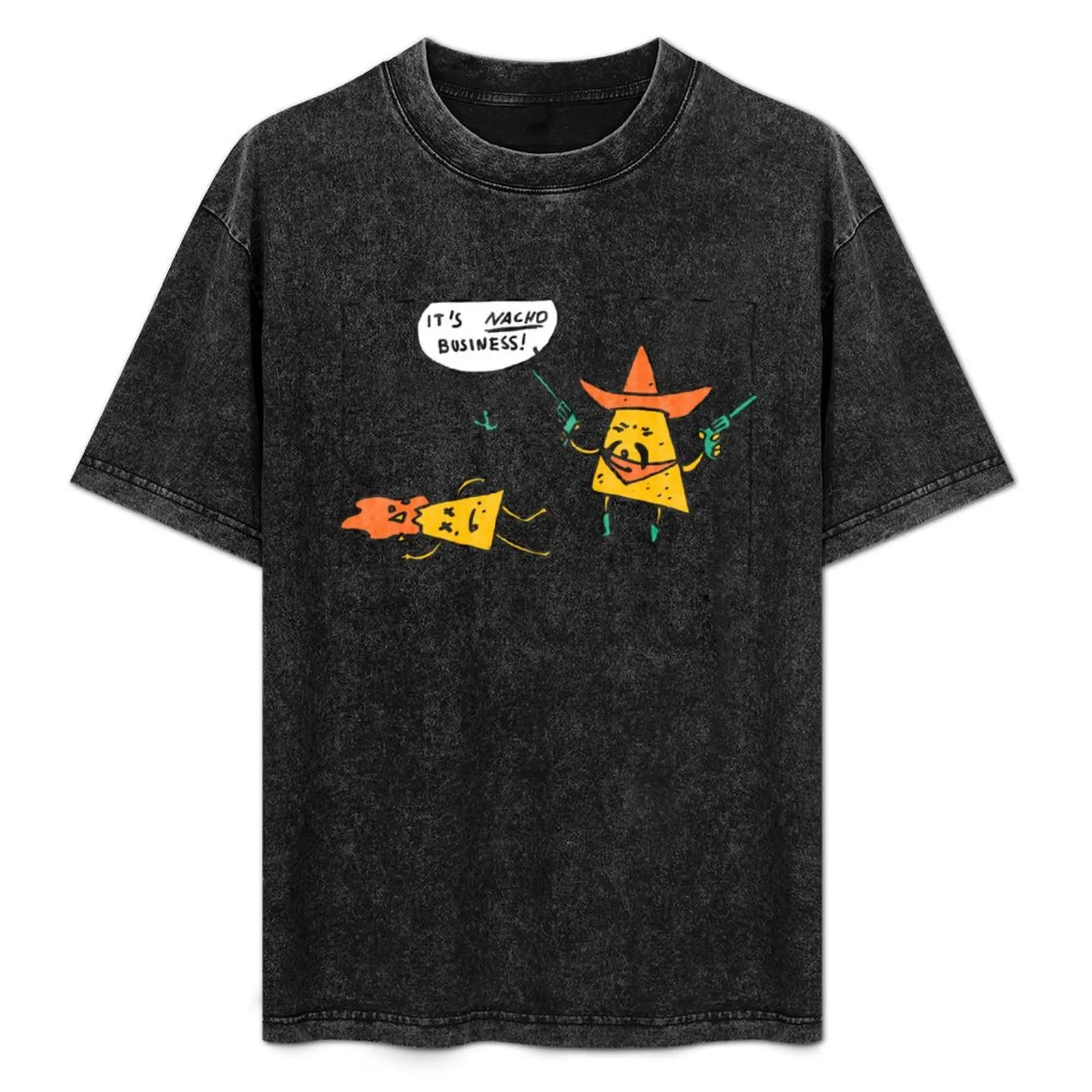 Nacho Business T-Shirt Urban Style Casual Short Sleeve Top
Nacho Business T-Shirt Urban Style Casual Short Sleeve Top