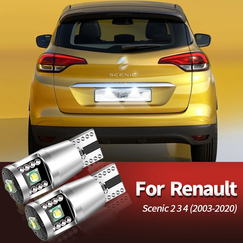 2Pcs Canbus White LED License Plate Light W5W T10 For Renault Scenic 2 3 4 2003-2020 Number License Plate Lamps Car Accessories
2Pcs Canbus White LED License Plate Light W5W T10 For Renault Scenic 2 3 4 2003-2020 Number License Plate Lamps Car Accessories