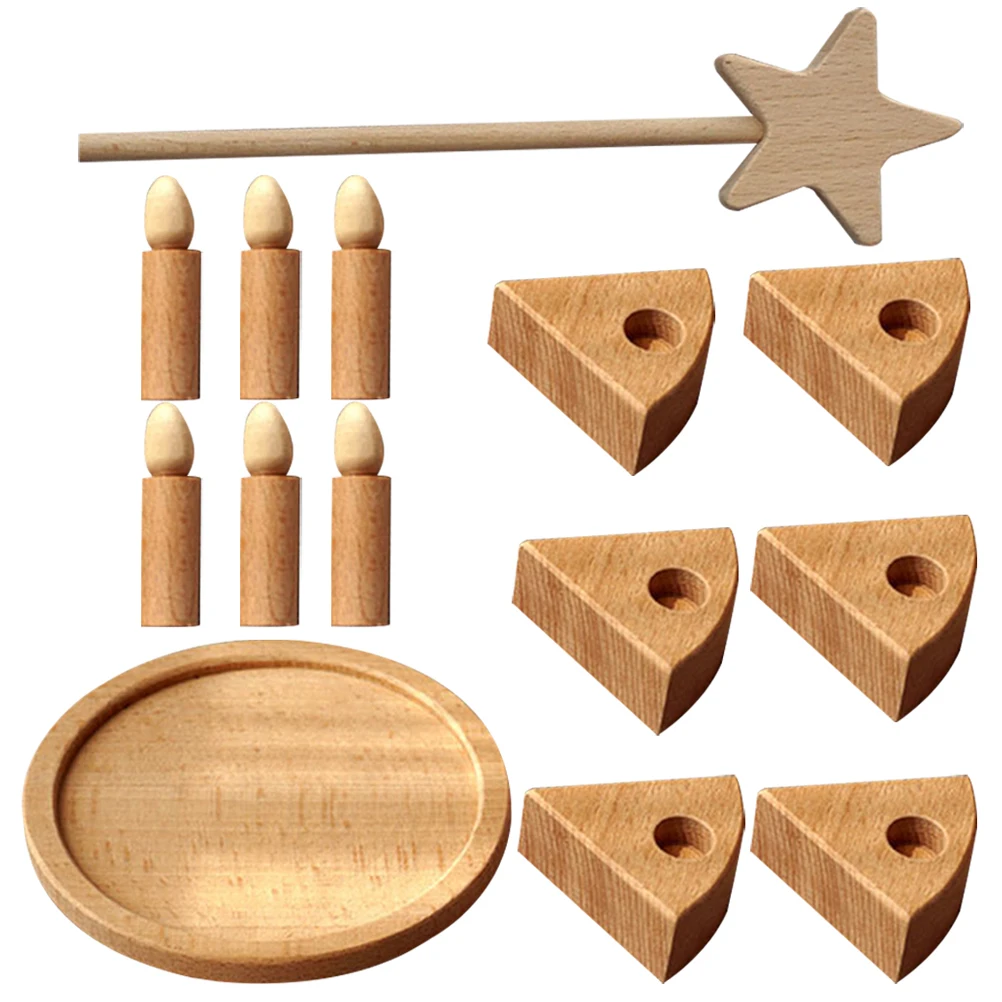 Fairy Stick Decorations Wooden Birthday Cake Toy Set Play Food Pretend Kids Prop DIY Craft Montessori Educational Wooden Cake
Fairy Stick Decorations Wooden Birthday Cake Toy Set Play Food Pretend Kids Prop DIY Craft Montessori Educational Wooden Cake