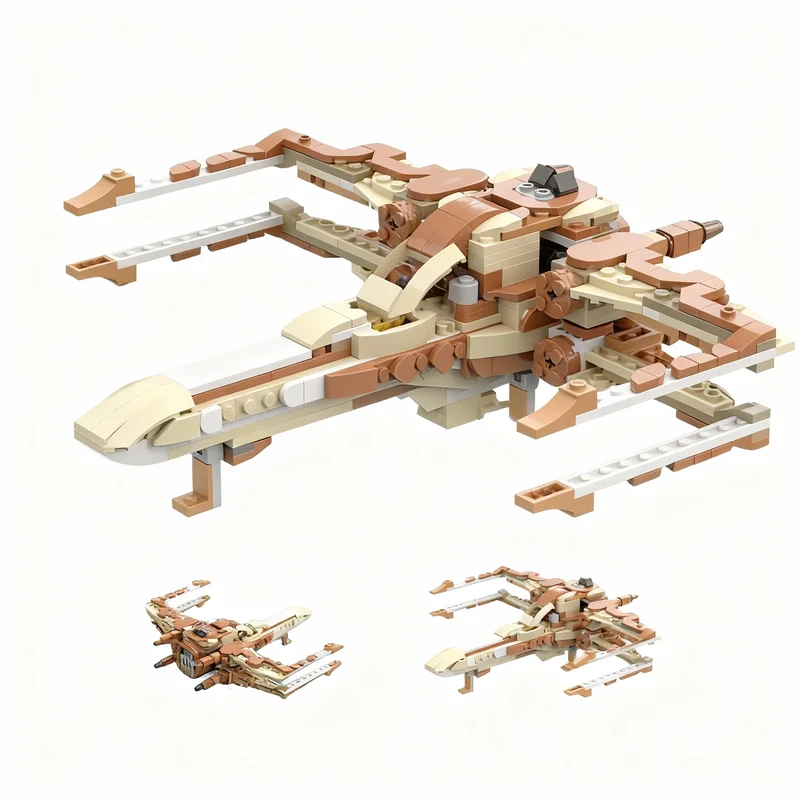 NEW 506PCS MOC Creative Model Safari Star Fighter Building Blocks DIY Assembly Building Blocks Display Gift Decoration Home Set
NEW 506PCS MOC Creative Model Safari Star Fighter Building Blocks DIY Assembly Building Blocks Display Gift Decoration Home Set